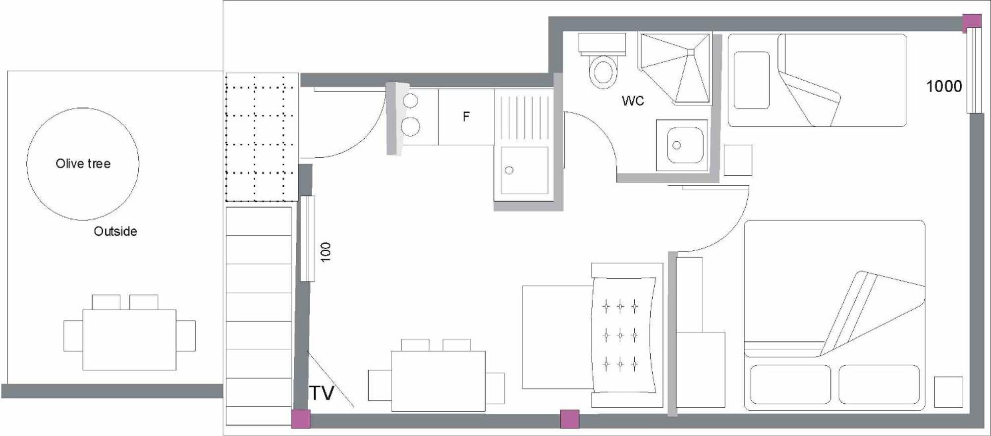 Apartment Vjeka Vela Luka Exterior foto